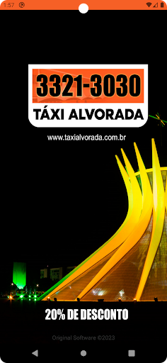 Android application Táxi Alvorada screenshort