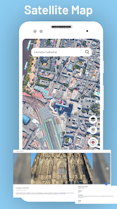 Satellite map & street view 1.2.5 APK + Мод (Unlimited money) за Android