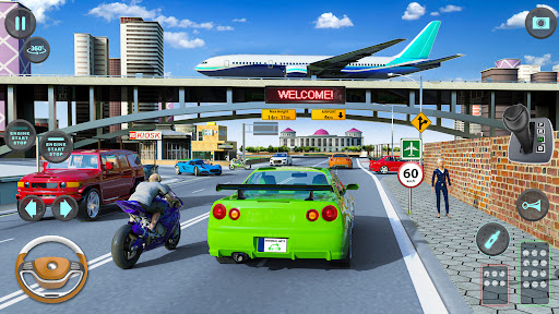 Android application Modern Car Driving School Game screenshort