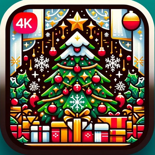 Your Wallpapers with Christmas logo