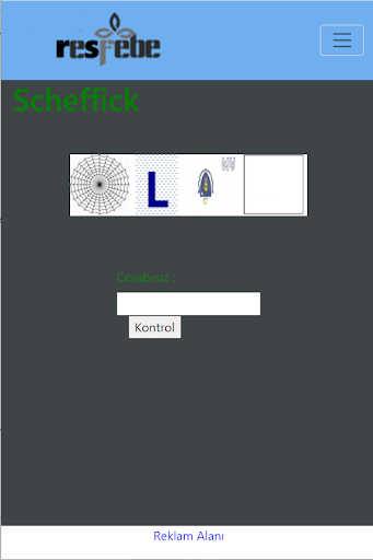 Android application Resfebe screenshort