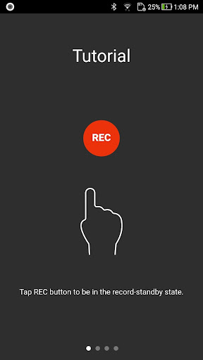 Screenshot of R-07 Remote