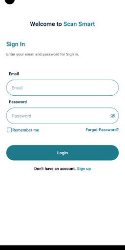 Android application Scan Smart screenshort