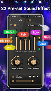DJ Music Mixer - Bass Booster