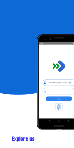 Android application Adaptive Auth screenshort