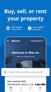 99acres Real Estate & Property 14.1.10 screenshots 1