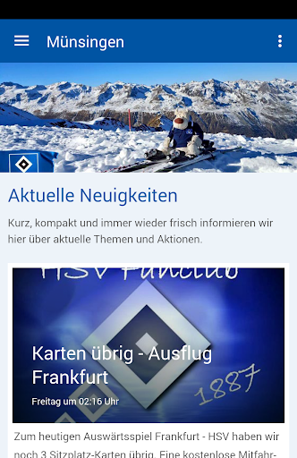 Android application HSV-Fanclub 1887 screenshort