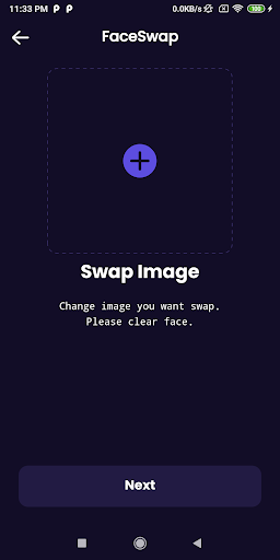 FaceChange AI FaceSwap Screen 2