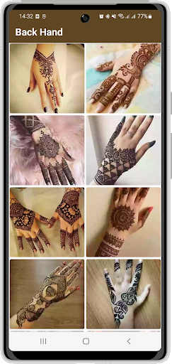 Easy Arabic Mehandi Design Screen 2