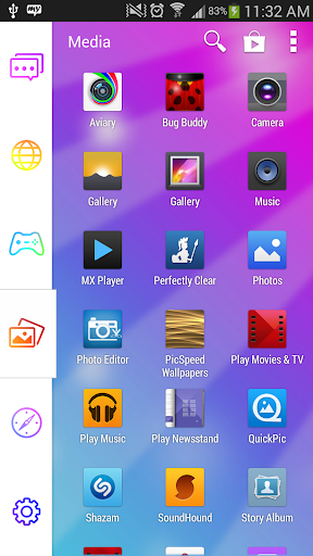 Colorful Theme for Smart Launc Screen 2