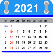 Calendário Português 2021- Feriados. 7.0.0 Icon