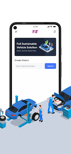Android application Fit Valuation screenshort