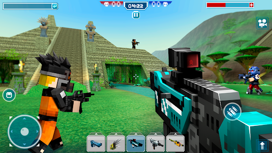 Blocky Cars tank games, online 7.7.7 APK screenshots 3