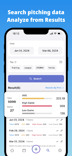 BSC - Bowling Score Calculator Screen 3