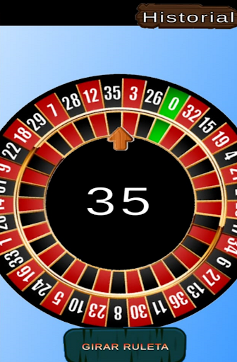 Android application Ruleta de casino screenshort