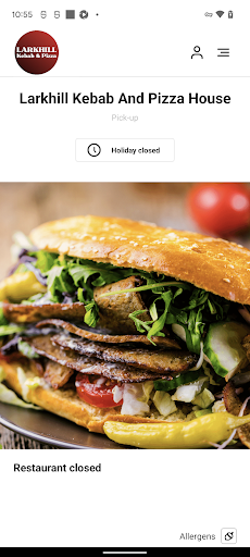 Android application Larkhill Kebab & Pizza House screenshort