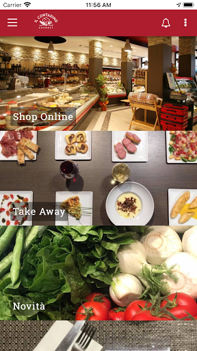Android application Il Contadino Gourmet screenshort