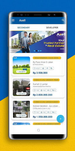 Axell Real Estate Screen 2