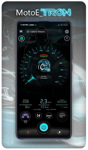 Android application MotoE TRON - FUTURISTA screenshort
