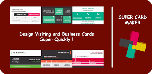 SuperQuick Visiting Card Maker