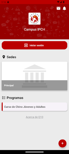 Android application Campus IPCH screenshort