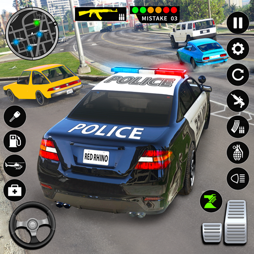 ألعاب مطاردة سيارات الشرطة