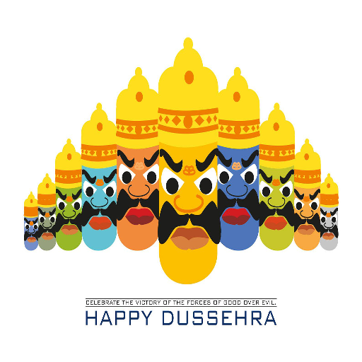 Happy Dussehra Greeting Cards