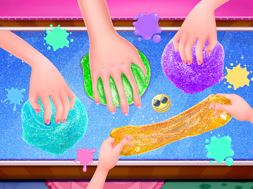 Rainbow Slime – Fluffy Glitter Slime