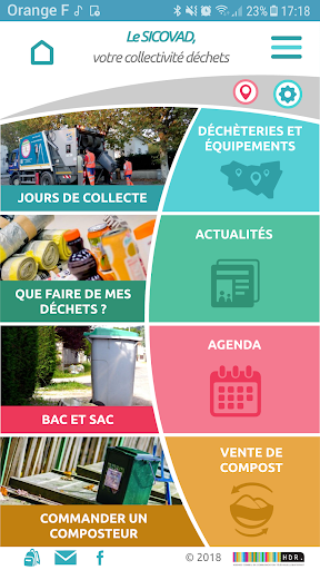 Android application Sicovad screenshort
