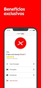 VirteX App para Parceiros