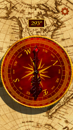 Android application Vintage Compass screenshort