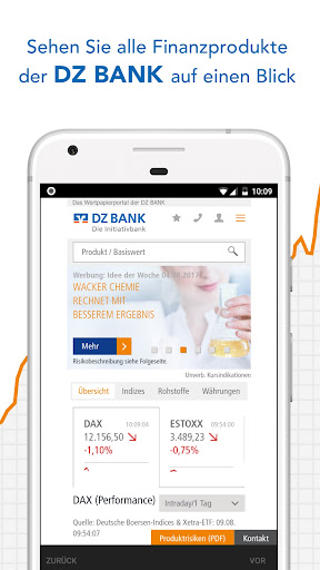 Android application dzbank-wertpapiere.de screenshort