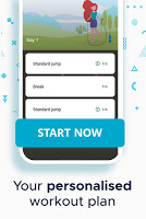 screenshot of Jump Rope Workout App