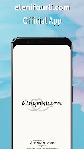 Android application Eleni Fourli screenshort