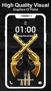 Gun Lock Screen & Wallpaper 14