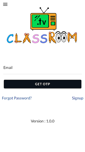 Android application The Classroom Tv App screenshort