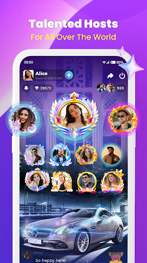 Hiya-Group Voice Chat Screen 2