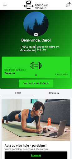Android application AF TEAM screenshort