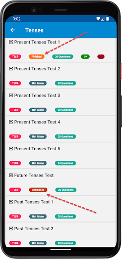 English Tests AIO (All-In-One) Screen 3
