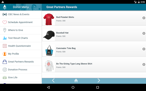 Carter BloodCare Mobile App