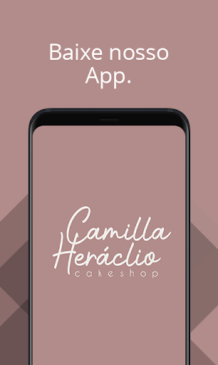 Android application Camilla Heráclio Cake Shop screenshort