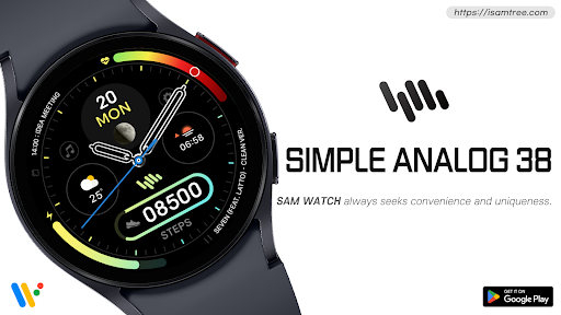 Android application SamWatch Simple Analog 38 screenshort