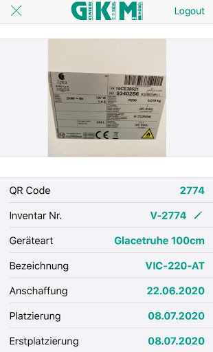 GKM Scanner Screen 2