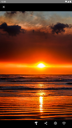 Sunrise and Sunset Wallpaper