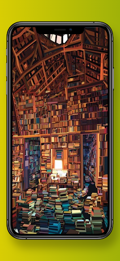 Library books wallpaper Screen 3