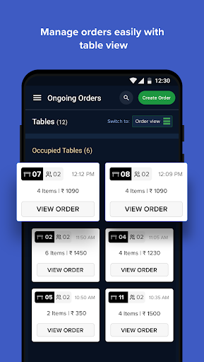 Android application DotPe Waiter App screenshort