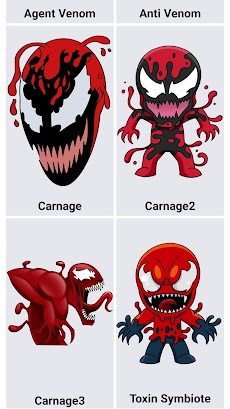 How to draw Venom and Carnageのおすすめ画像4