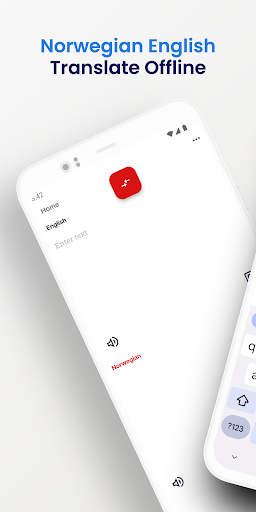 Android application Norwegian-English Translator screenshort