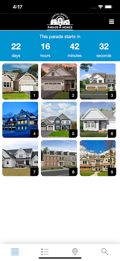 Android application Capital Regions Parade of Home screenshort