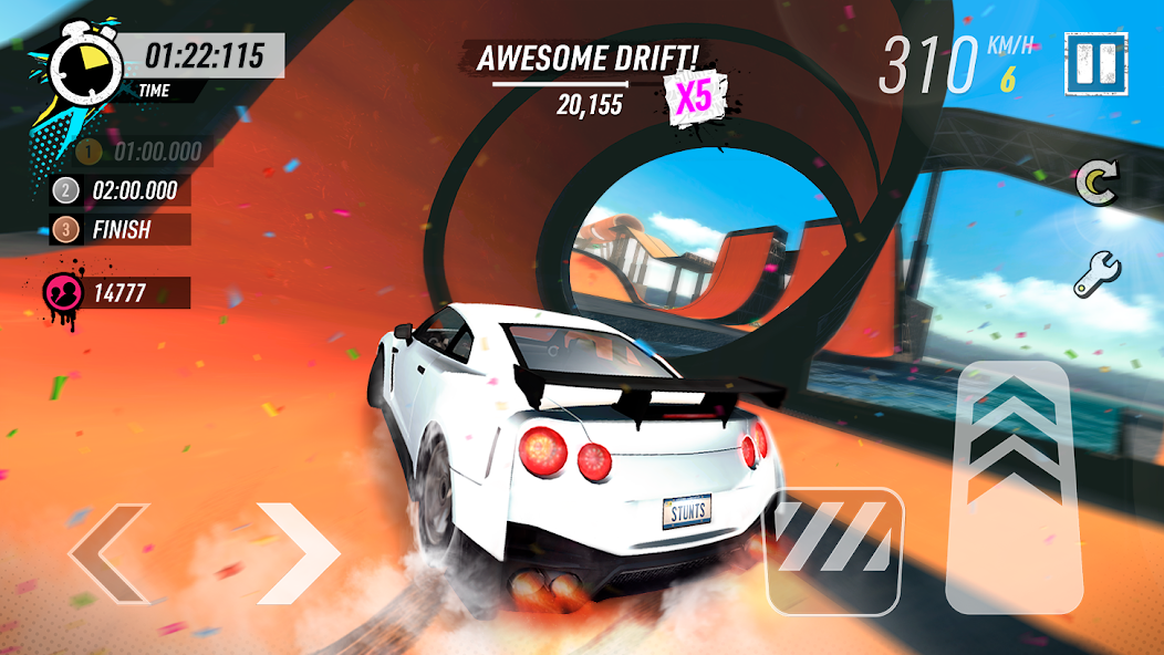 Car Stunt Races: Mega Ramps 3.1.14 APK + Мод (Unlimited money) за Android